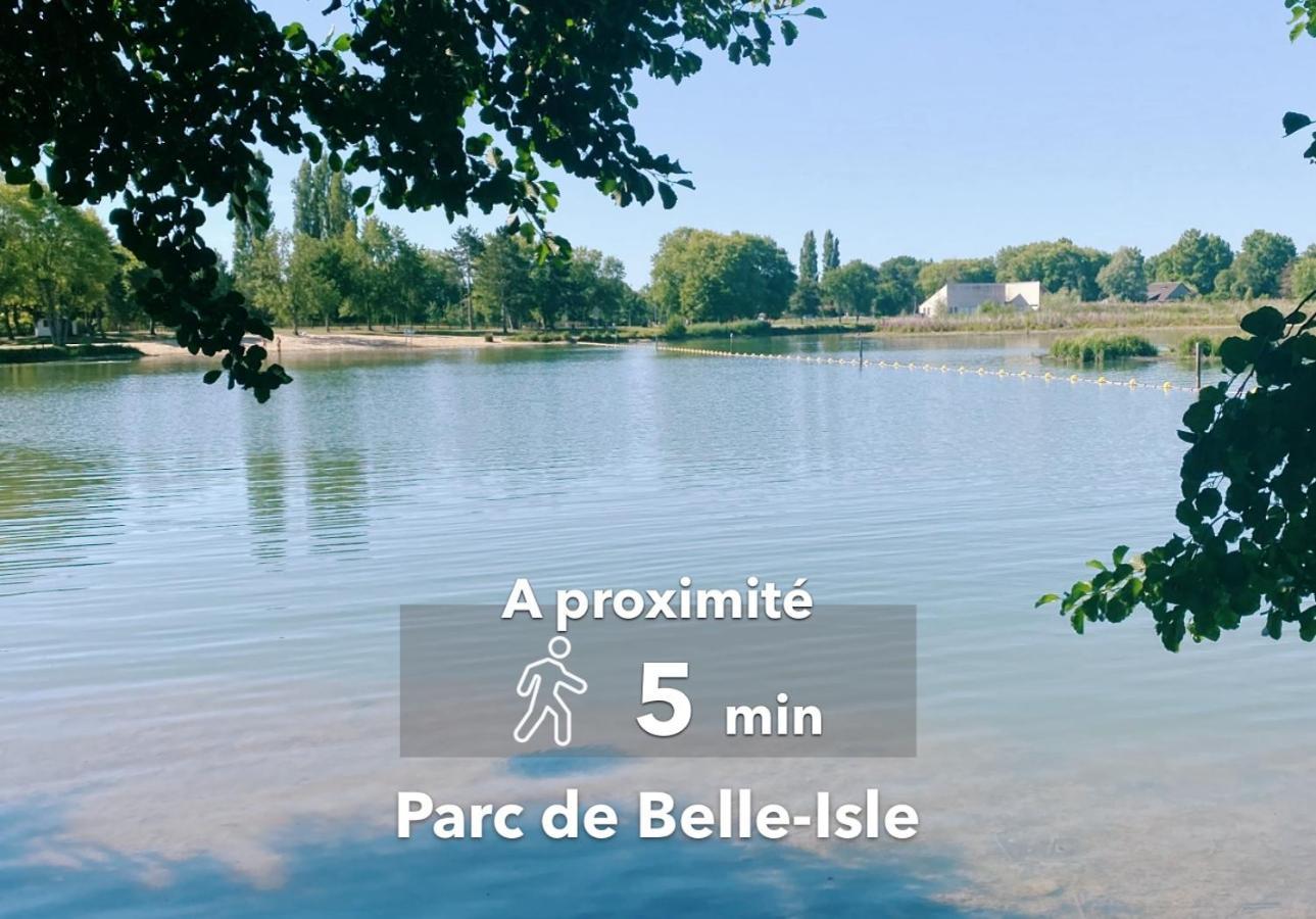 Le Studio Design ⸱ Stationnement Gratuit ⸱ Fibre Deols Exterior foto